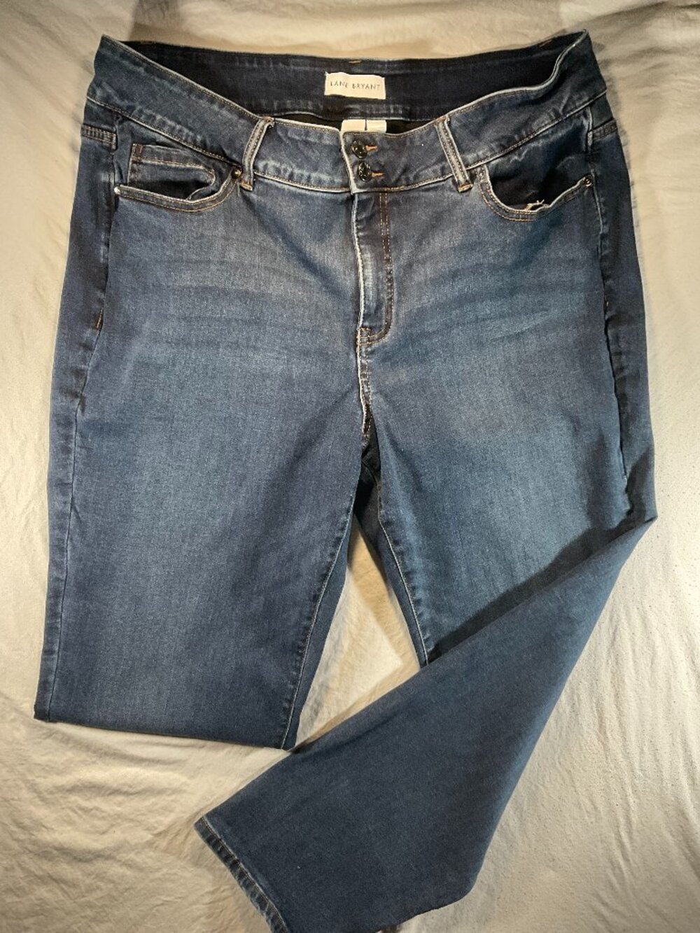 womens Layne Bryant high rise straight leg size 20s